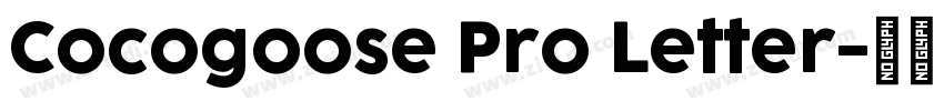 Cocogoose Pro Letter字体转换